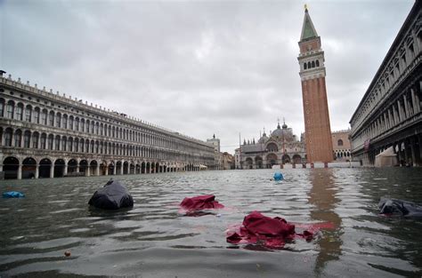 STORY: At approximately 3.3 feet (1 meter), the high tide at 12.45 a.m. (1045GMT) was not high enough to activate the Mose flood barriers, which were launched to protect the fragile city from flooding during the so-called "acqua alta" or high water.Venice’s floods are caused by a combination of factors exacerbated by climate …